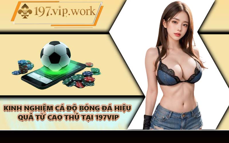 Kinh nghiệm cá độ bóng đá hiệu quả từ cao thủ tại 197VIP